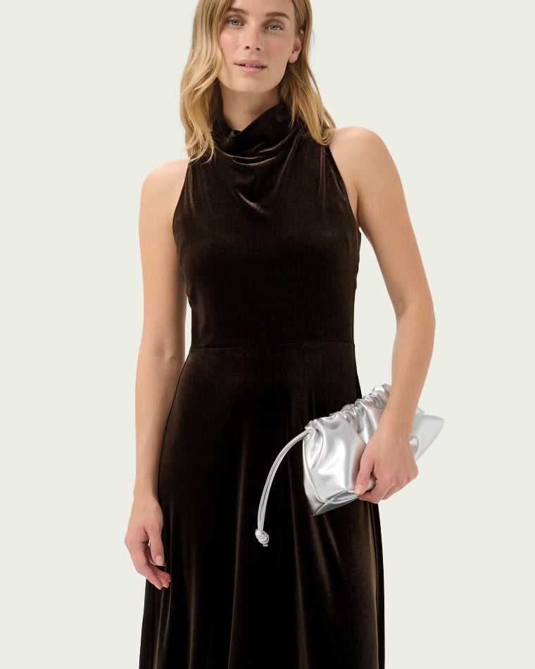 VESTIDO DICLE MARRÓN
