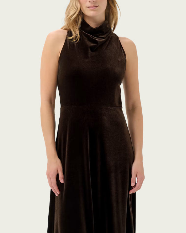 VESTIDO DICLE MARRÓN