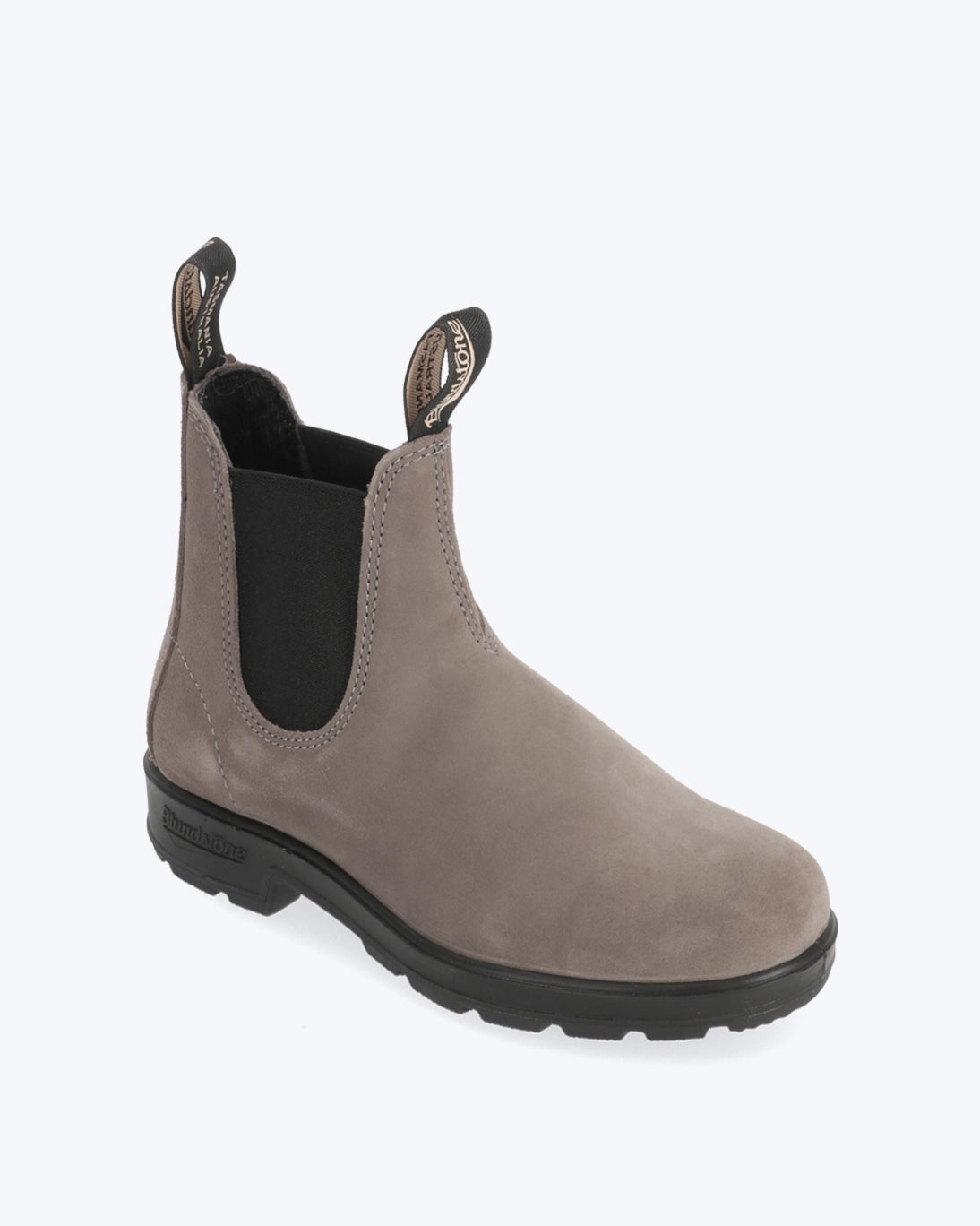 BOTA PIEL SUEDE GRIS