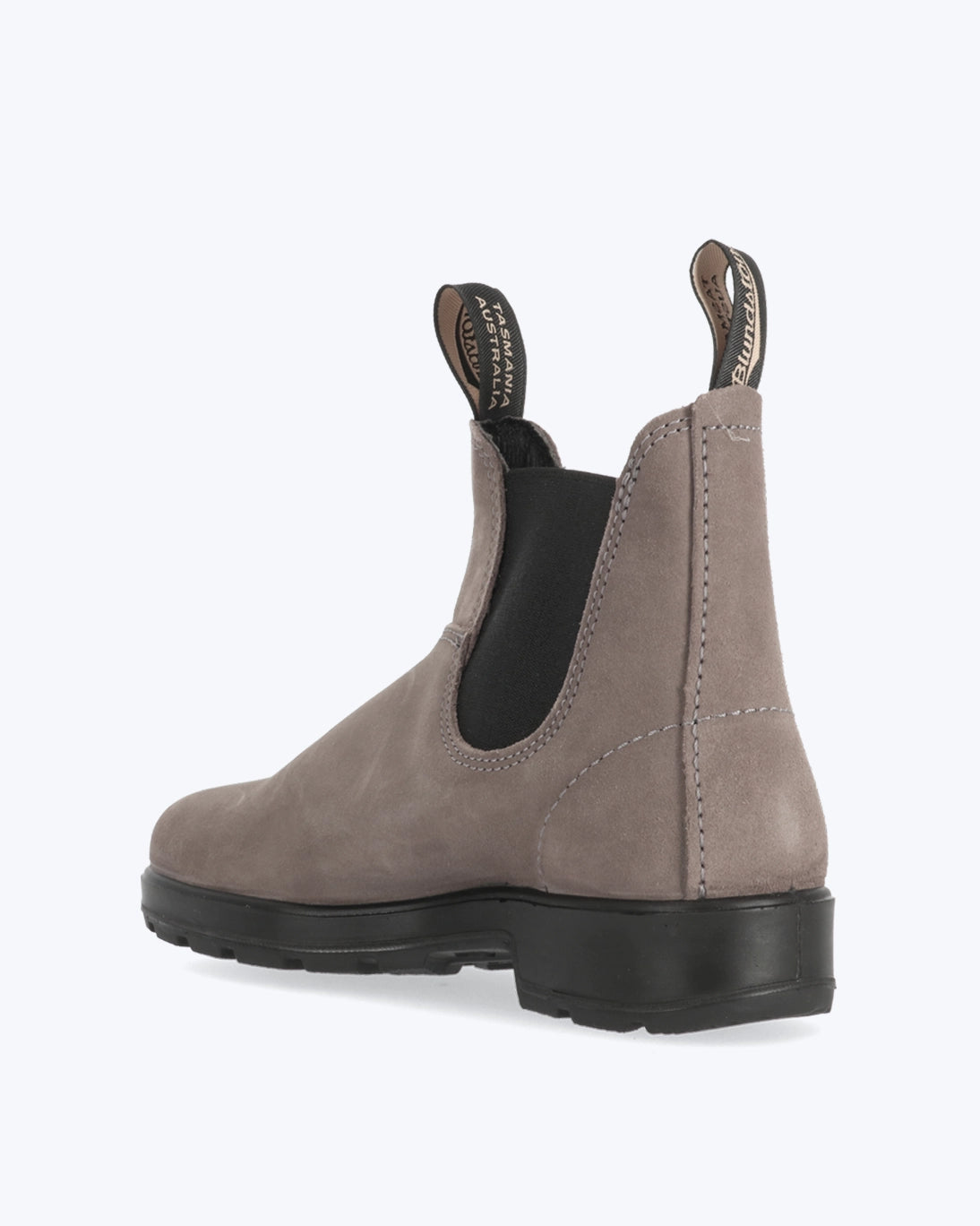 BOTA PIEL SUEDE GRIS