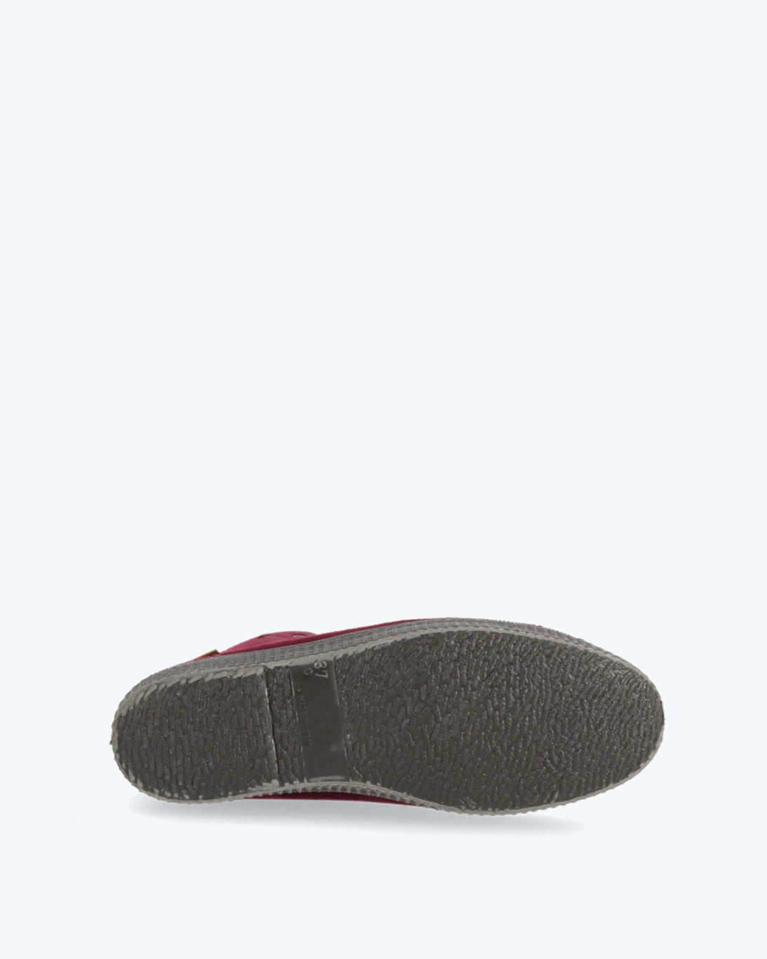 BURGUNDY VELVET BOOT