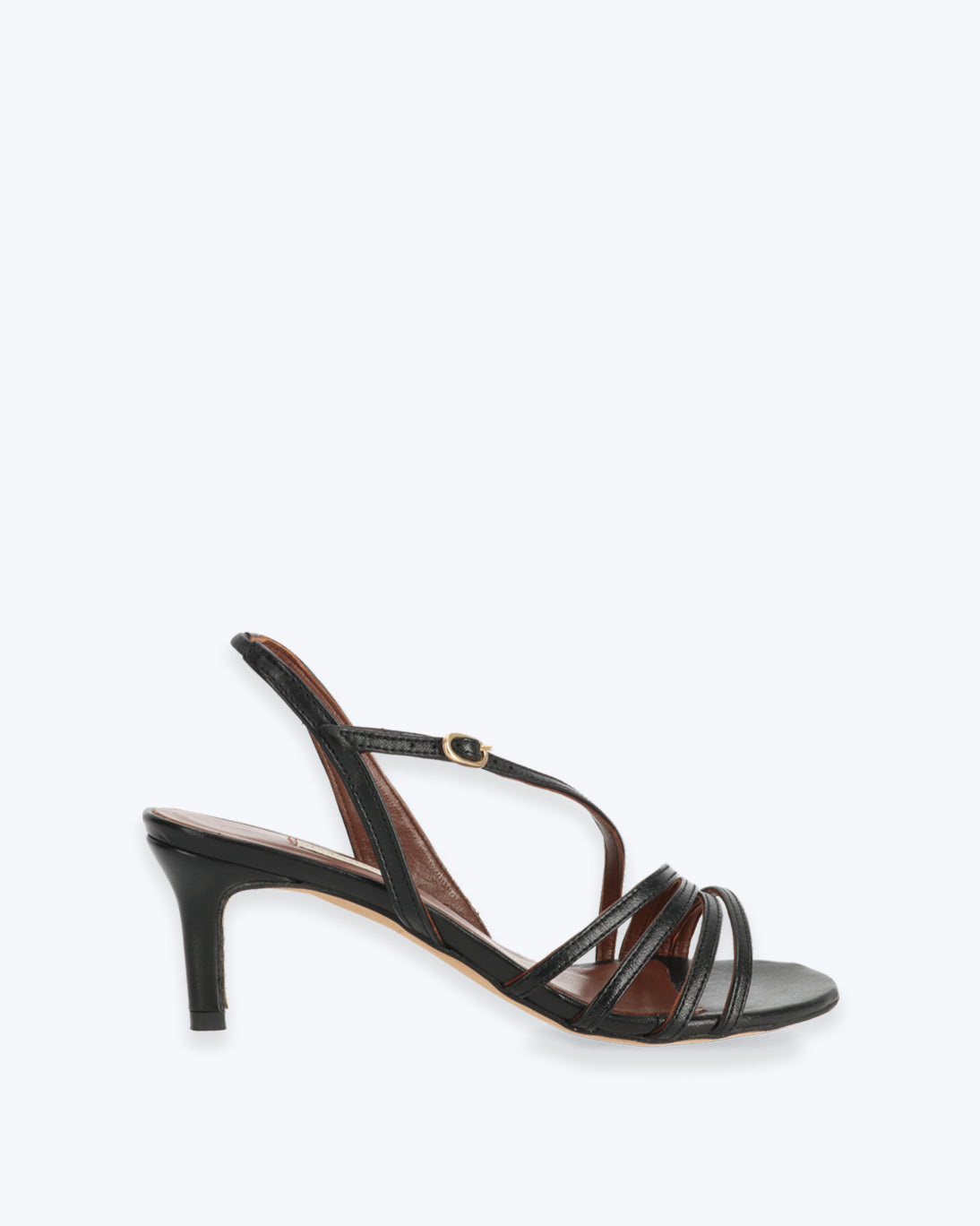 NAIA BLACK SANDALS