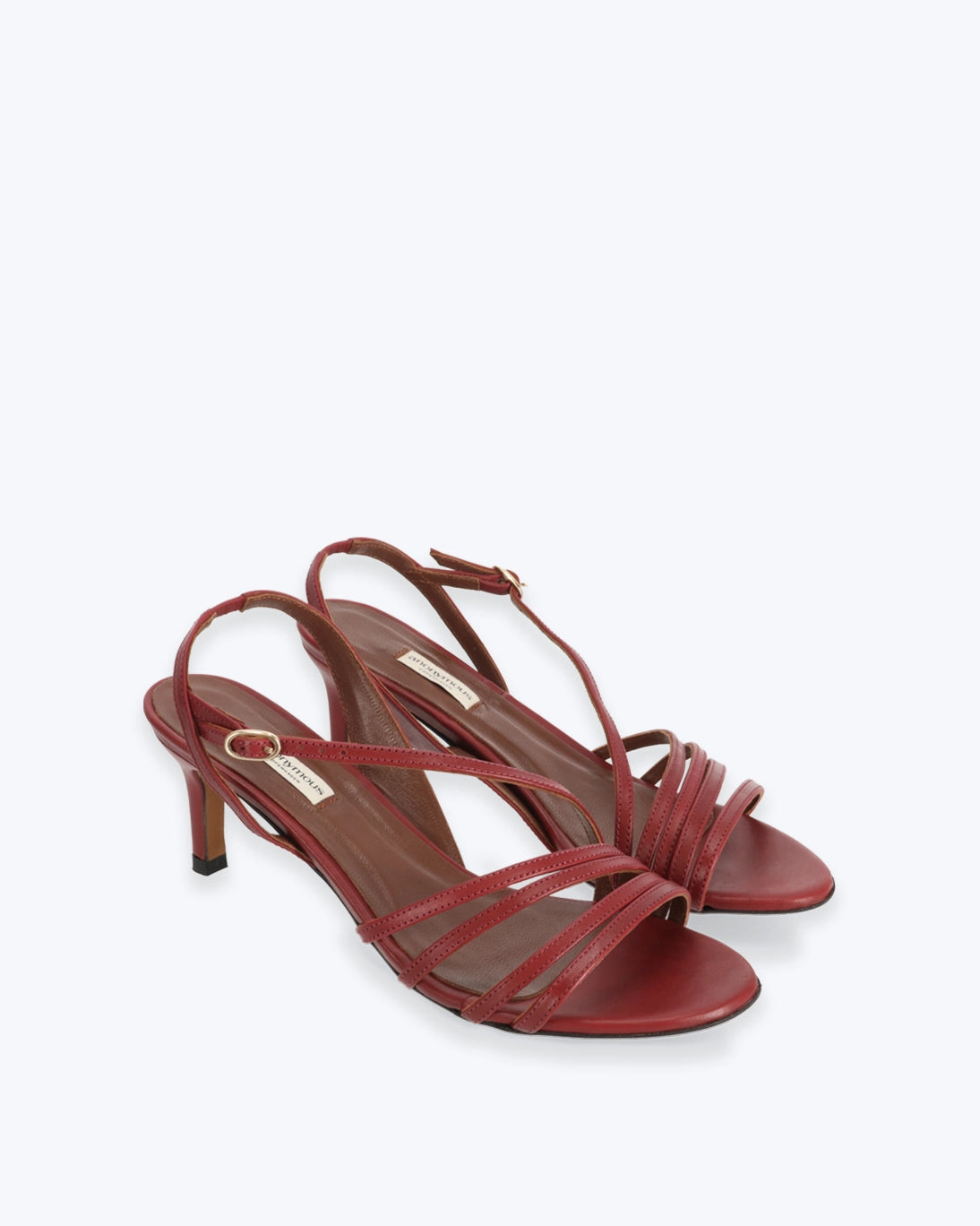 SANDALIAS NAIA GRANATE