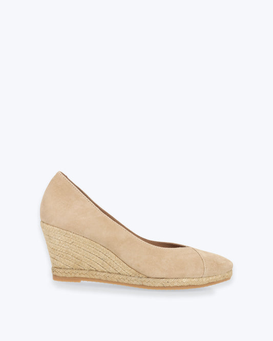 ZAPATO CUÑA BONNY BEIGE