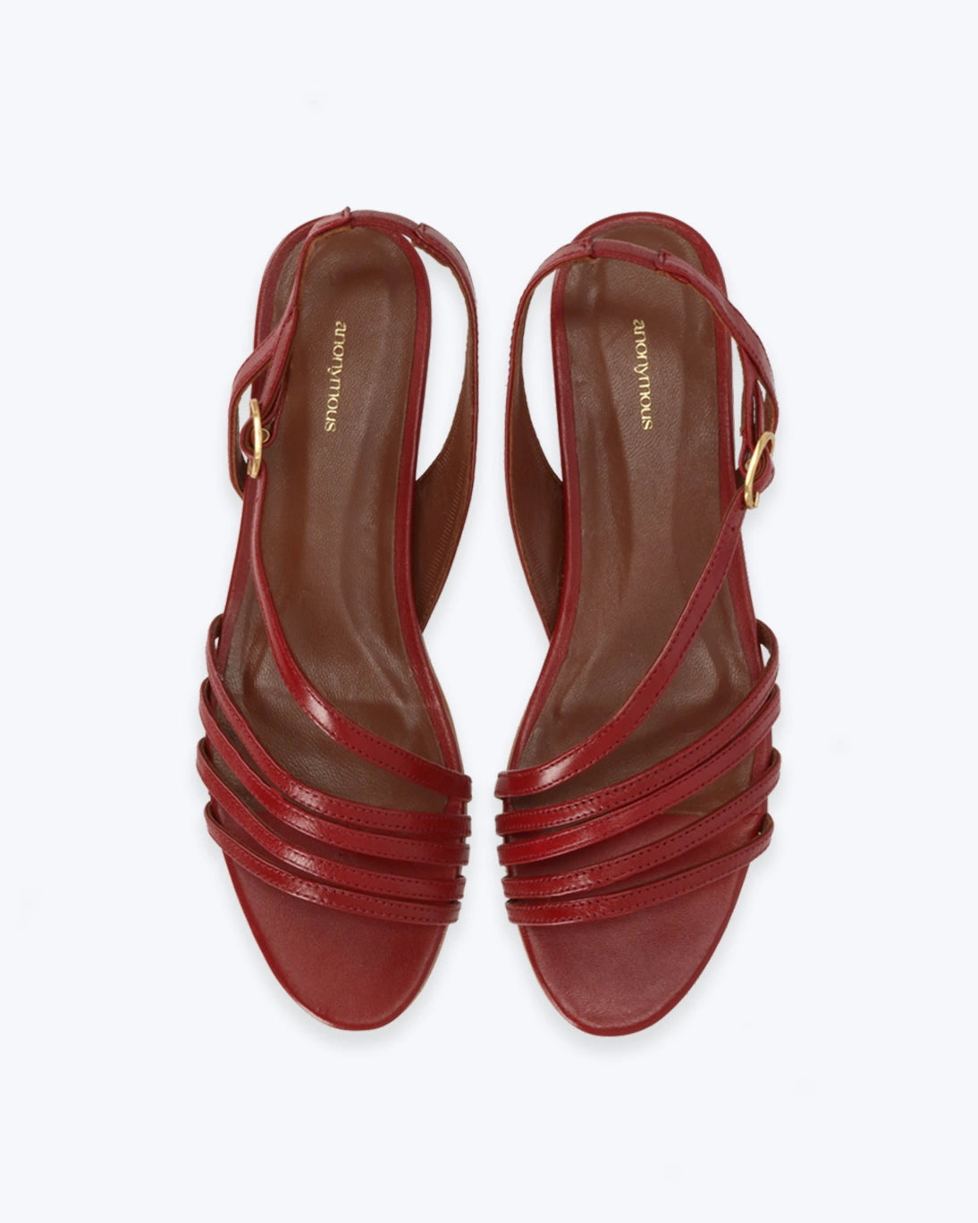 SANDALIAS NAIA GRANATES