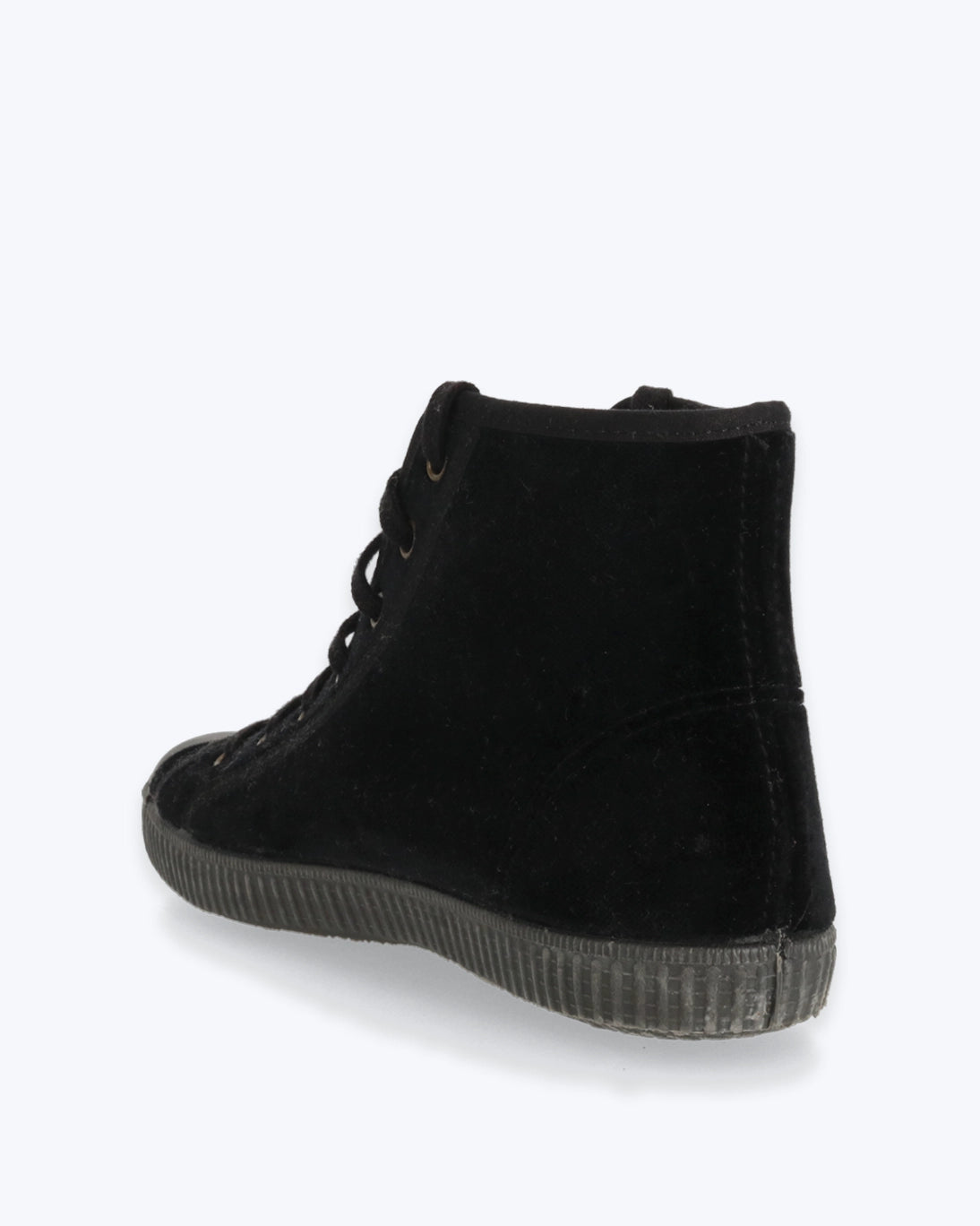BOTA TERCIOPELO NEGRA