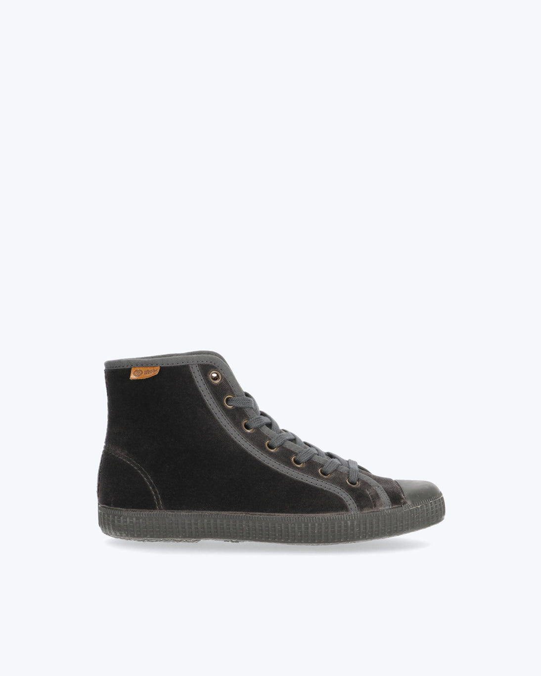 BOTA TERCIOPELO GRIS