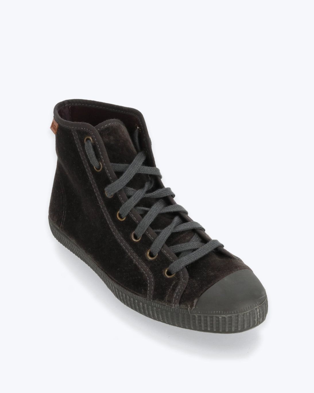 BOTA TERCIOPELO MARRÓN