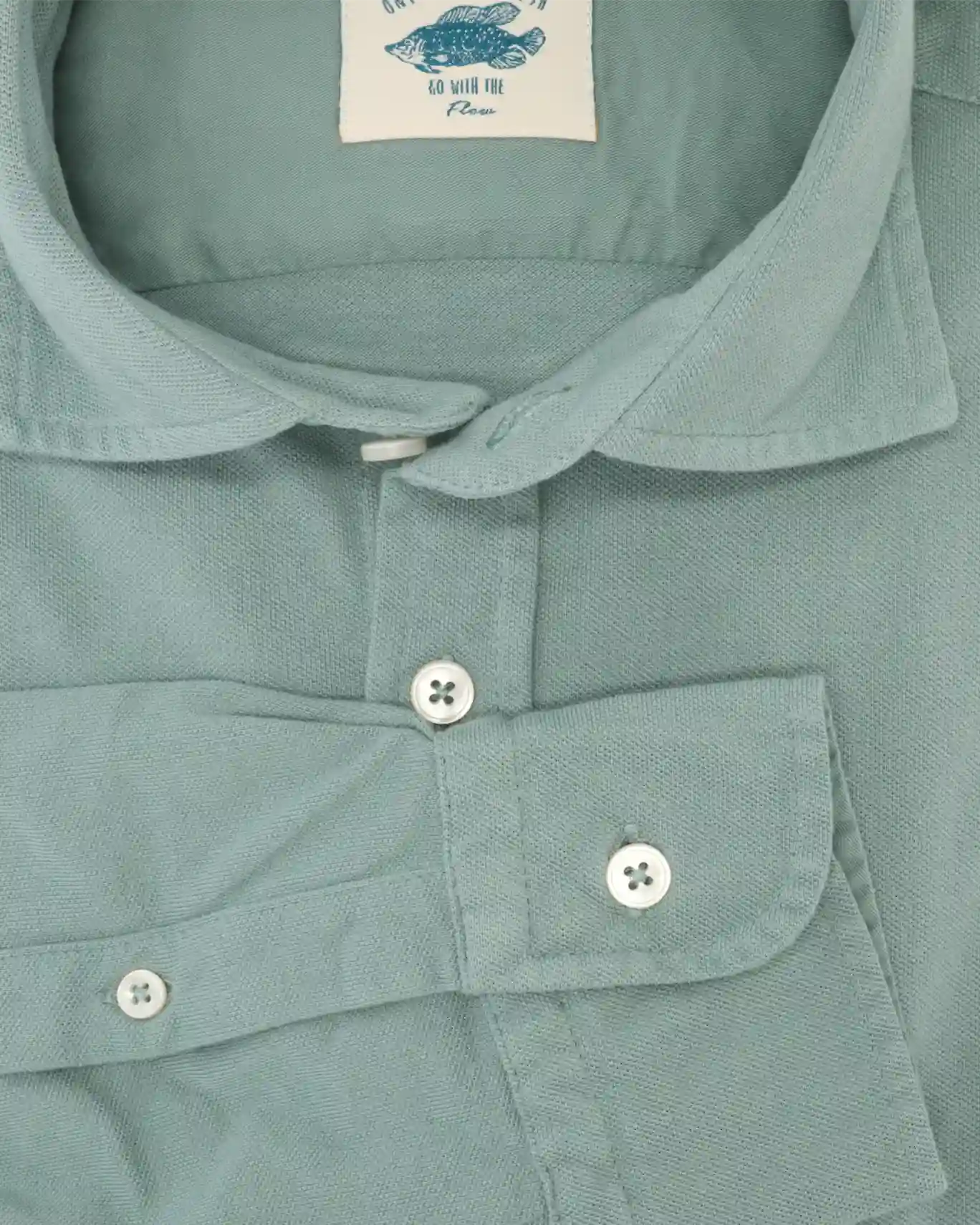 CAMISA VERDE PIQUÉ TWAY