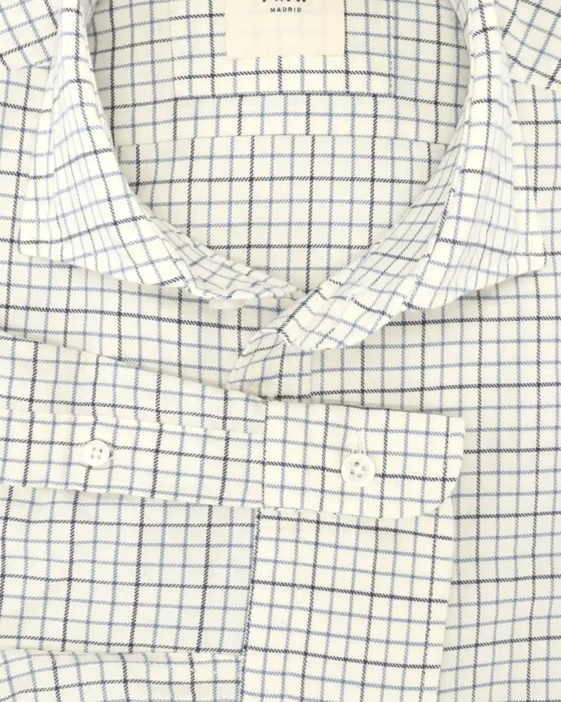 CAMISA CUADROS AZULES