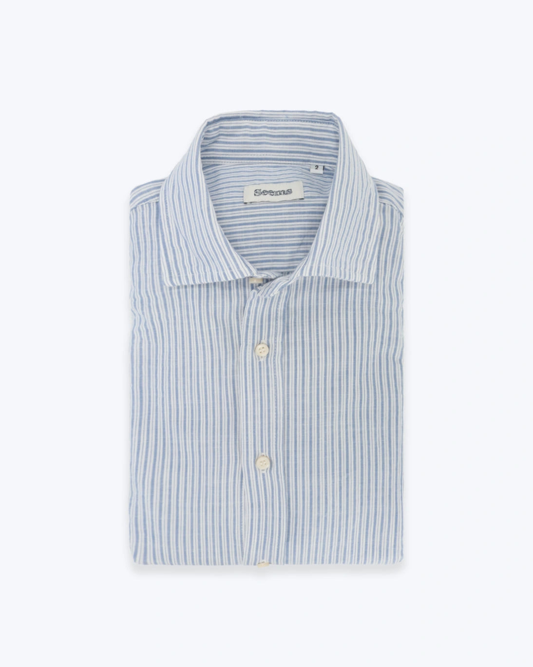 CAMISA RAYAS AZUL Y BLANCO