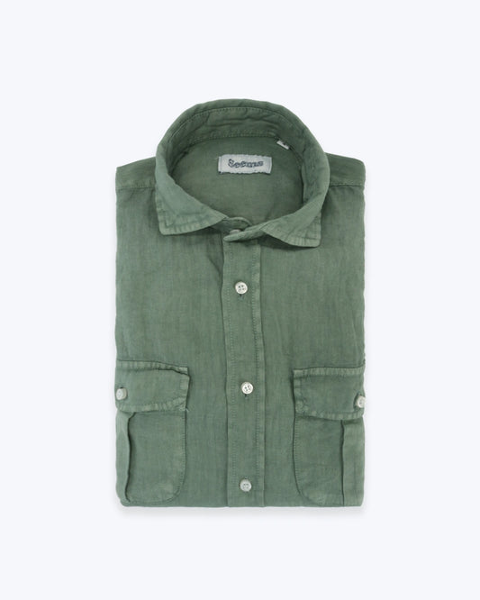 CAMISA MOGAMBO 4 BOLSILLOS VERDE