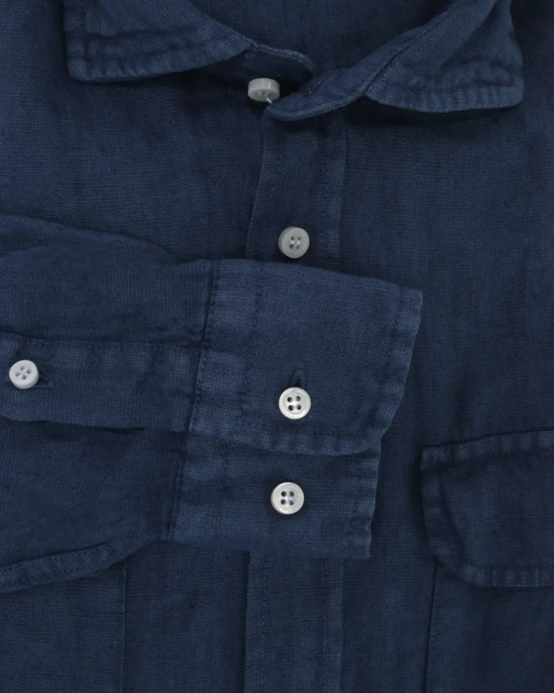 CAMISA MOGAMBO 2 BOLSILLOS AZUL