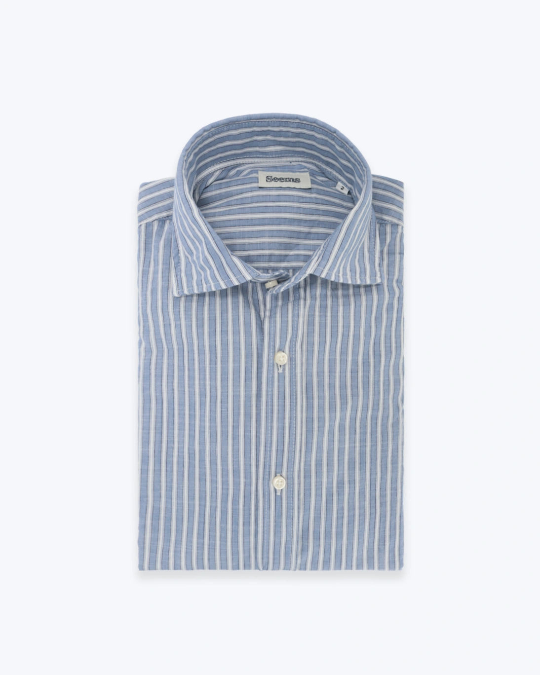 CAMISA RAYAS AZULES Y BLANCAS