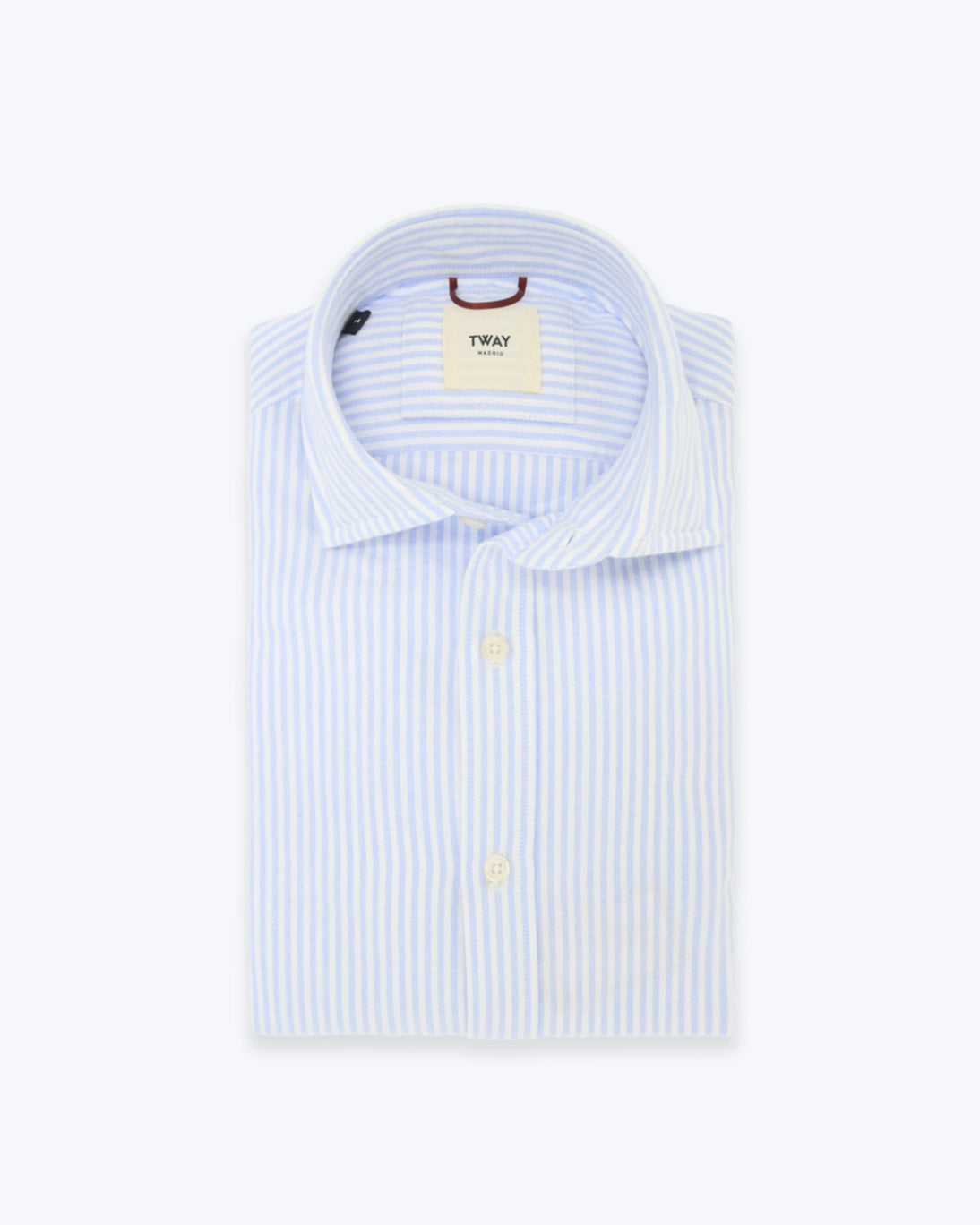 CAMISA RAYAS AZULES Y BLANCA