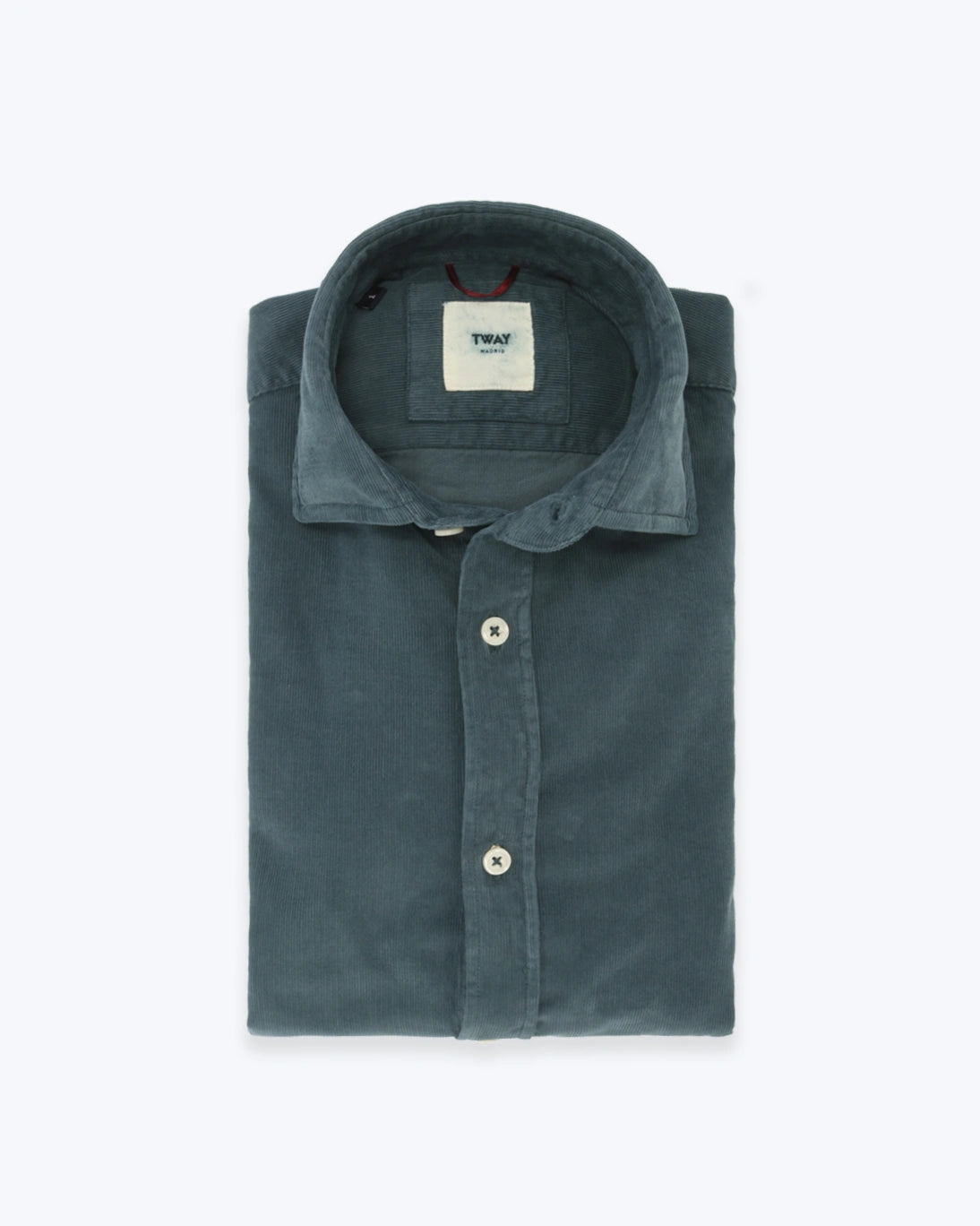 CAMISA VERDE GRISACEA
