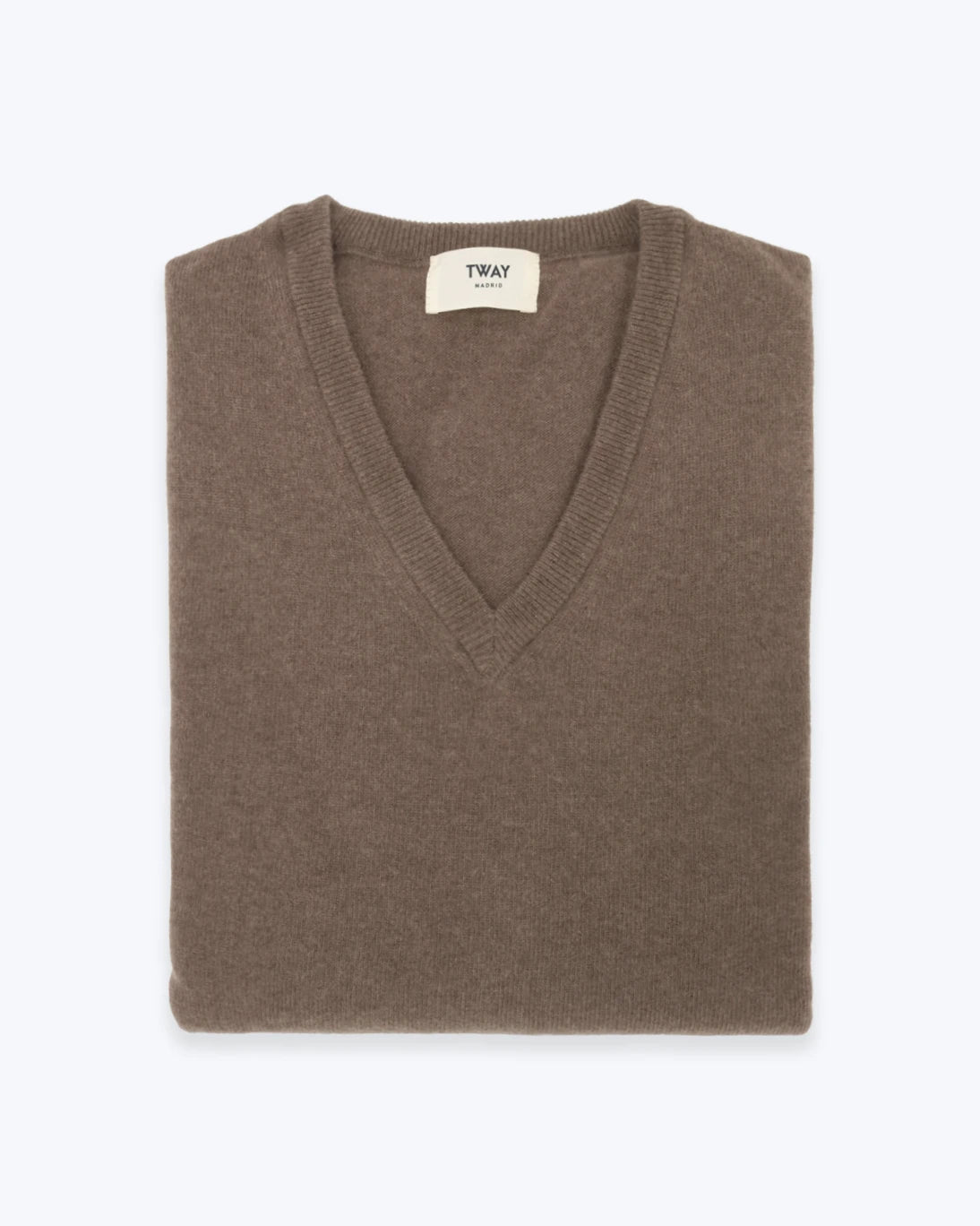 JERSEY PICO MARRÓN
