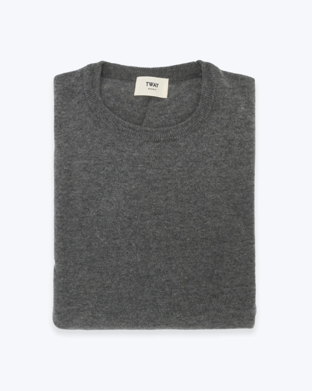 Jersey gris cuello redondo de la marca Tway.