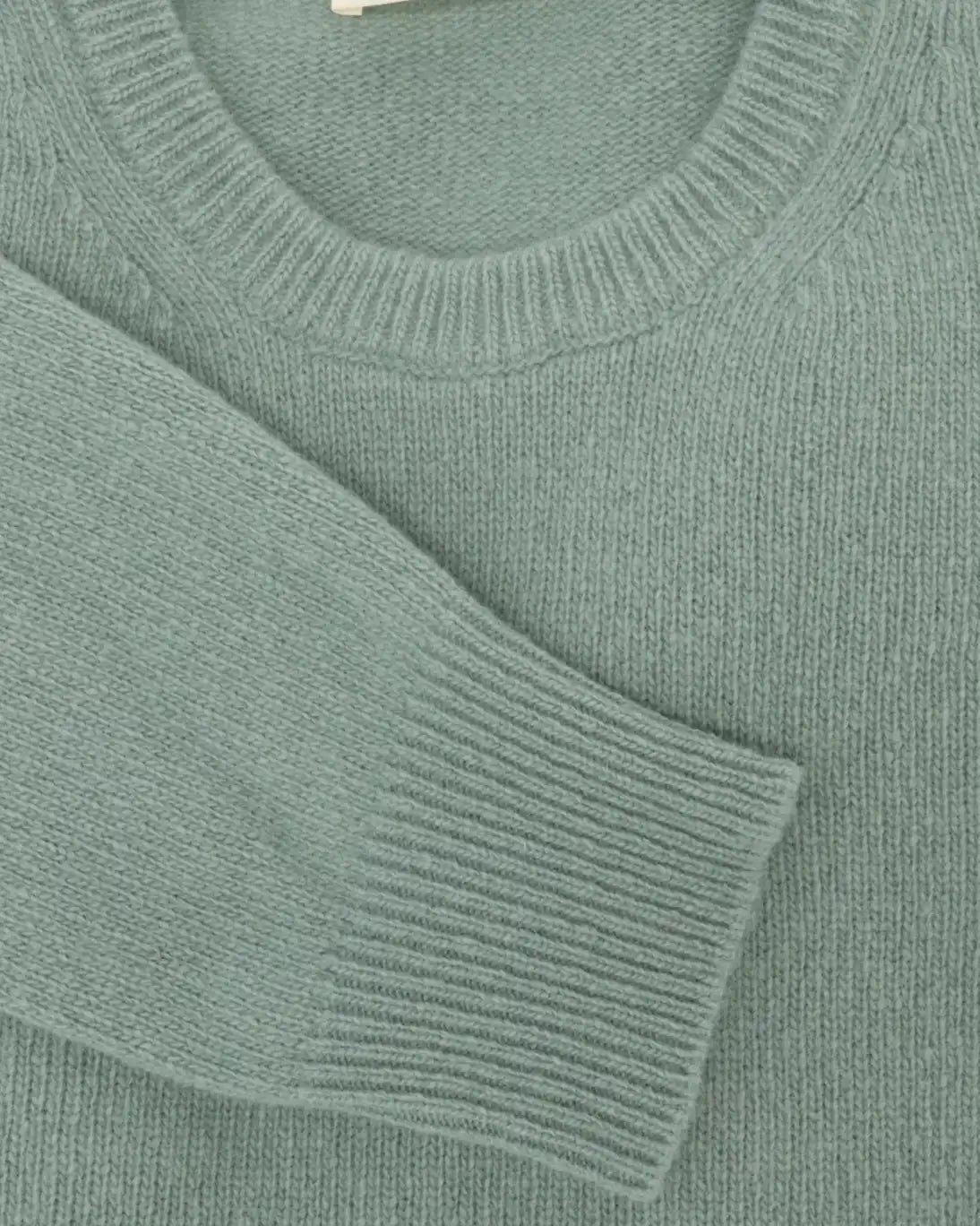 JERSEY CUELLO CAJA VERDE AGUA