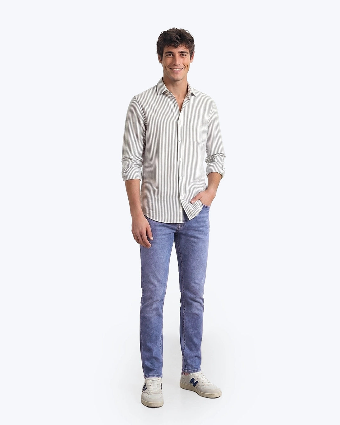 PANTALÓN VAQUERO AZUL CLARO