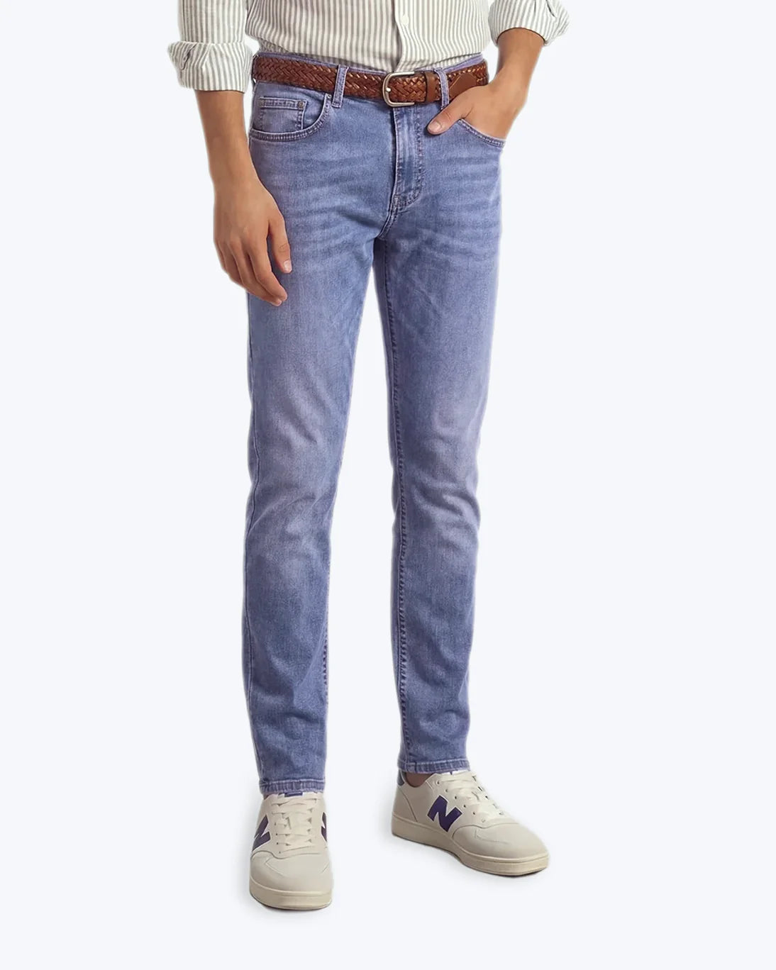 PANTALÓN VAQUERO AZUL CLARO