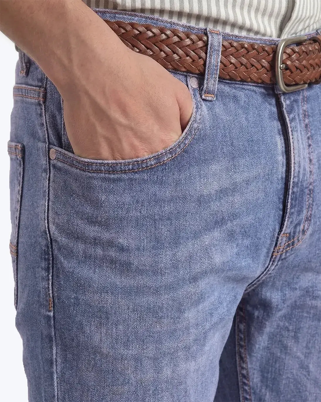 PANTALÓN VAQUERO AZUL CLARO