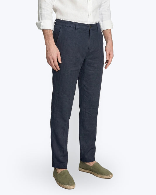 PANTALÓN CHINO LIGERO AZUL OSCURO