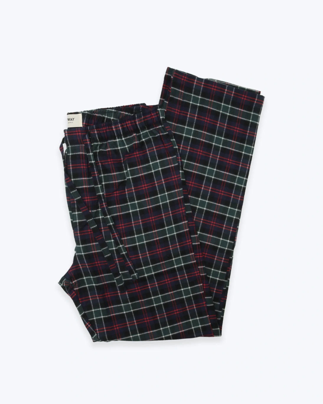 PLAID PAJAMA PANTS
