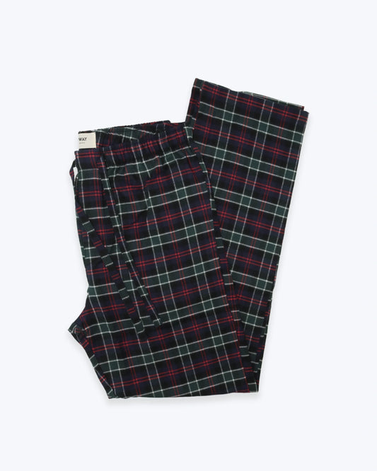 PLAID PAJAMA PANTS