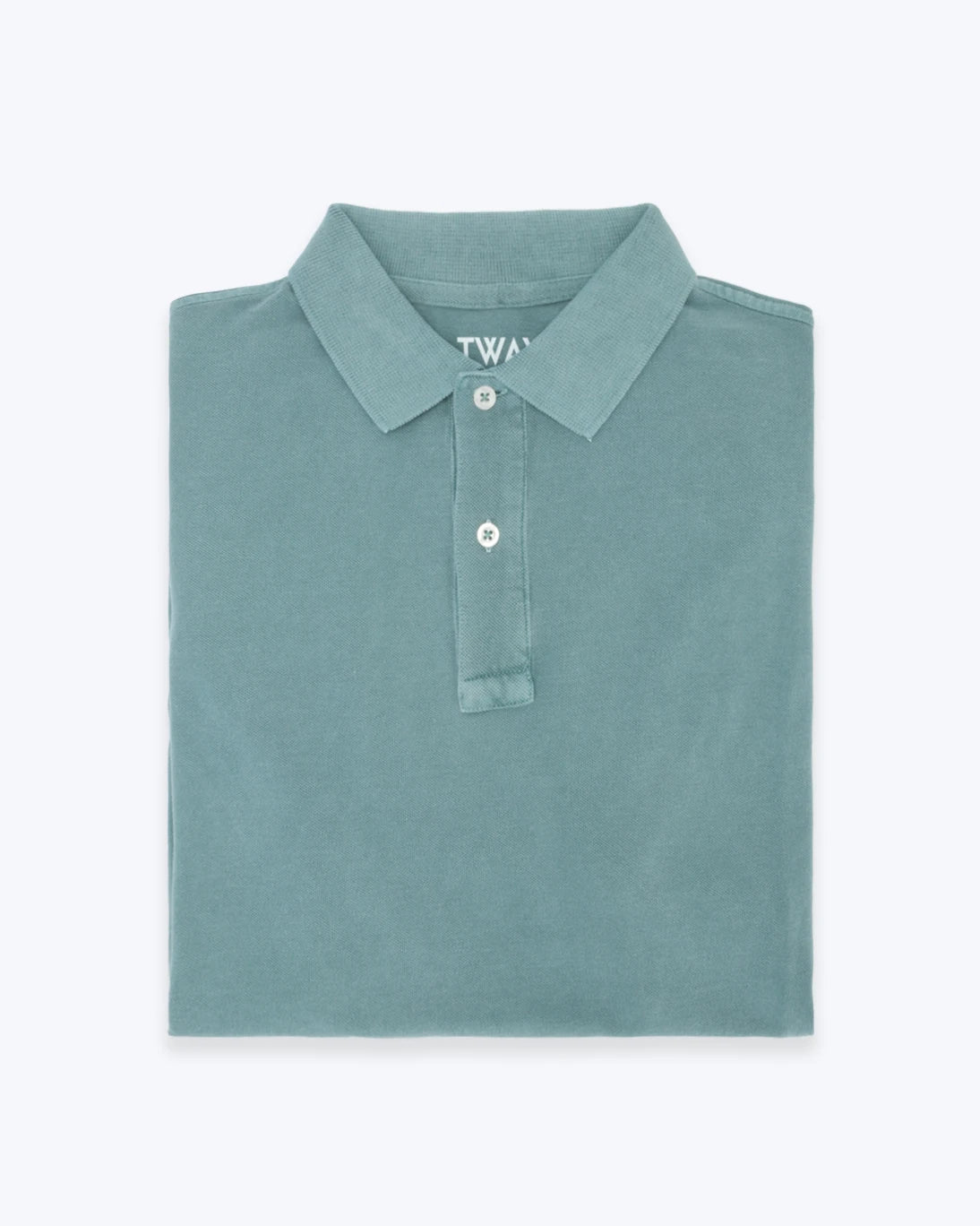 POLO MANGA CORTA PIQUÉ VERDE