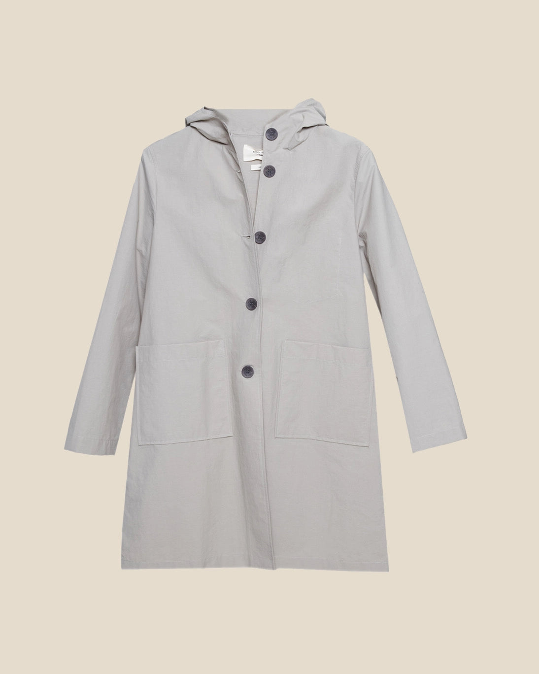 TRENCH CON CAPUCHA