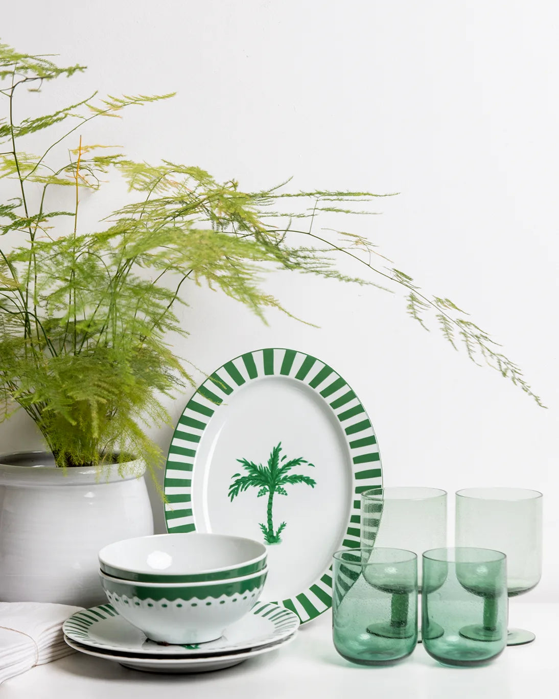 PLATO LLANO PALMERA