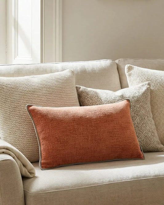 ALMOHADÓN CABOURG SALMÓN 40X60CM