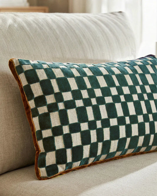 ALMOHADÓN MODULOR VERDE 30X50CM