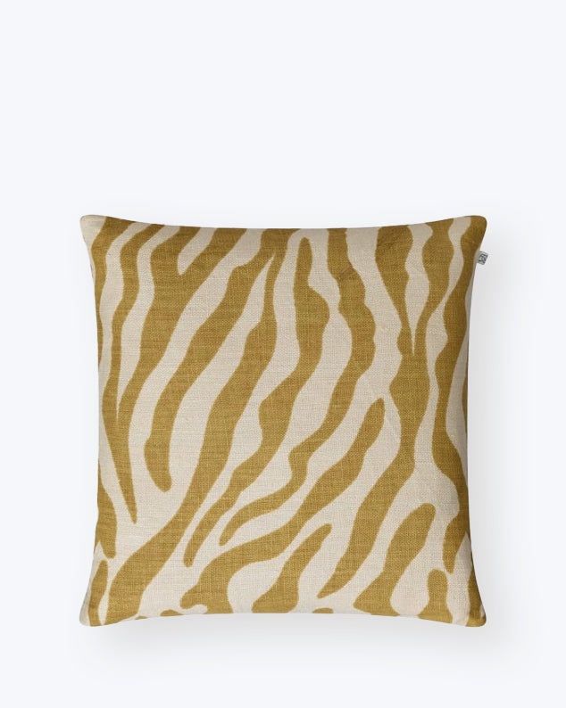 ALMOHADON ZEBRA 50X50CM SPICY YELLOW