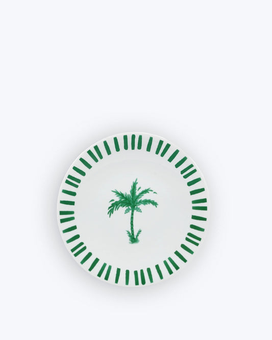 PLATO POSTRE PALMERA