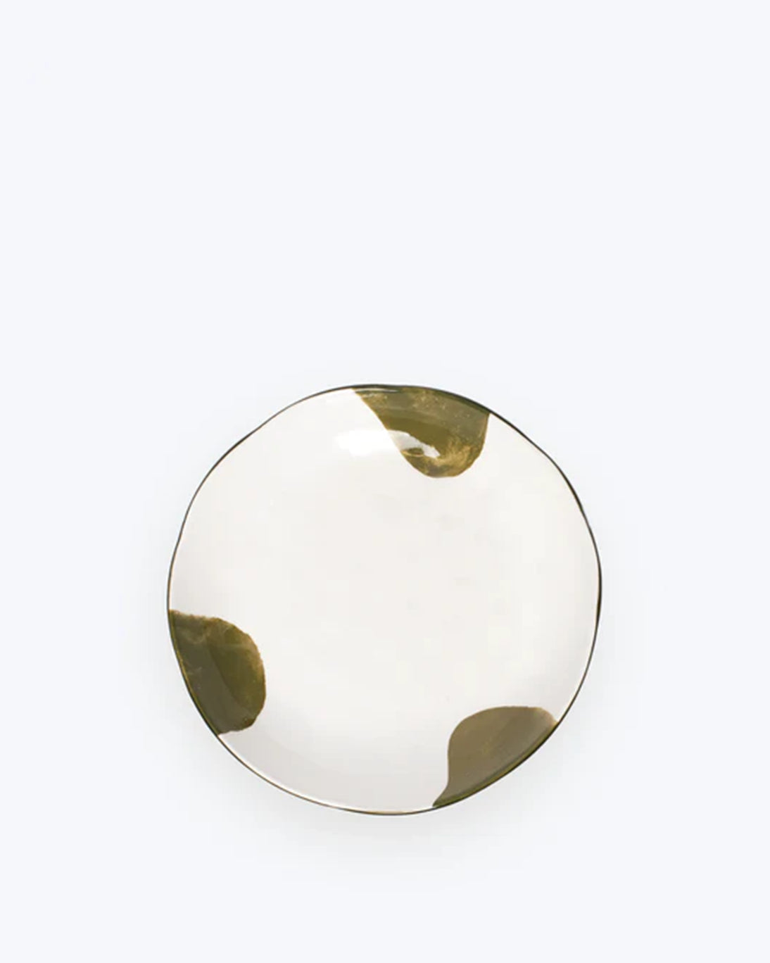 PLATO HONDO PORCELANA LABO VERDE 20CM