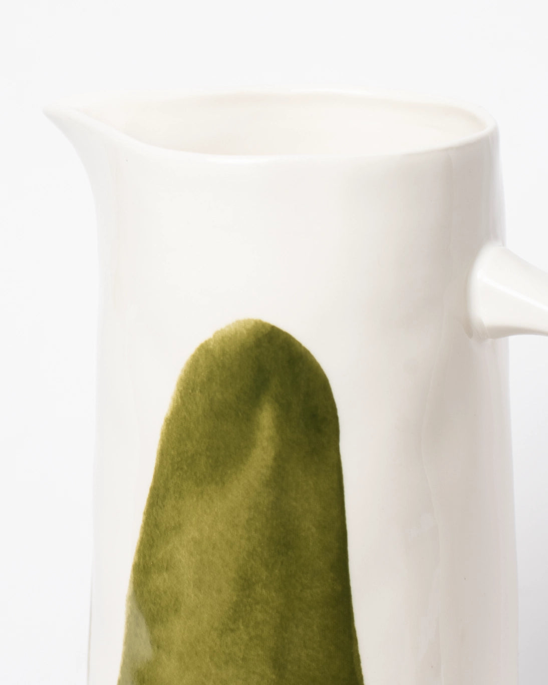 JARRA PORCELANA LABO VERDE 23CM