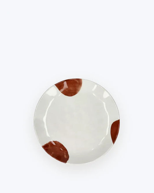 PLATO PORCELANA LABO TERRACOTA 20CM