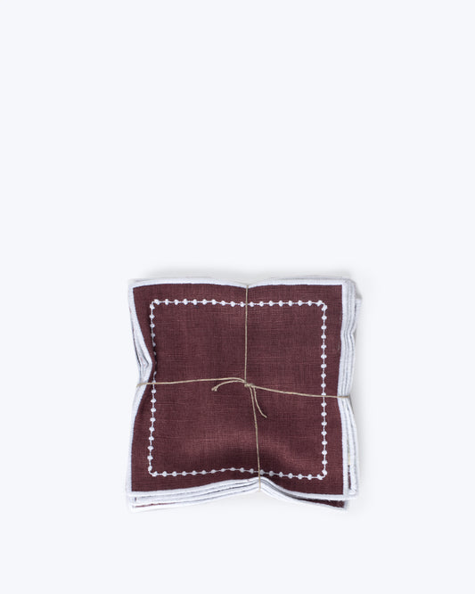 SET DE 6 SERVILLETAS APERITIVO BODOQUES