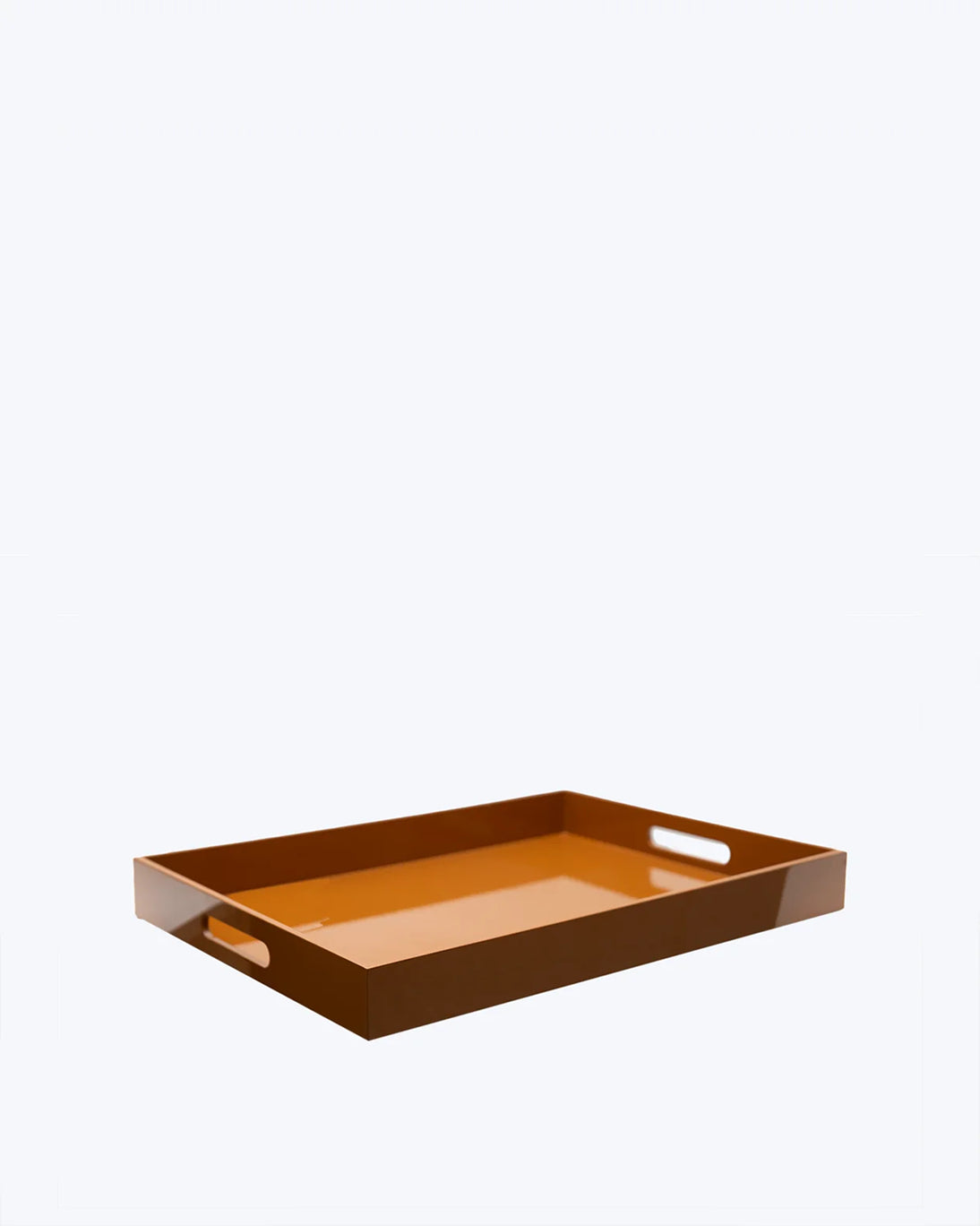 BANDEJA LACADA CARAMELO 50X38CM