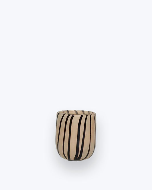 Portavela/jarrón Cannes 9xh11cm de la marca Pomax