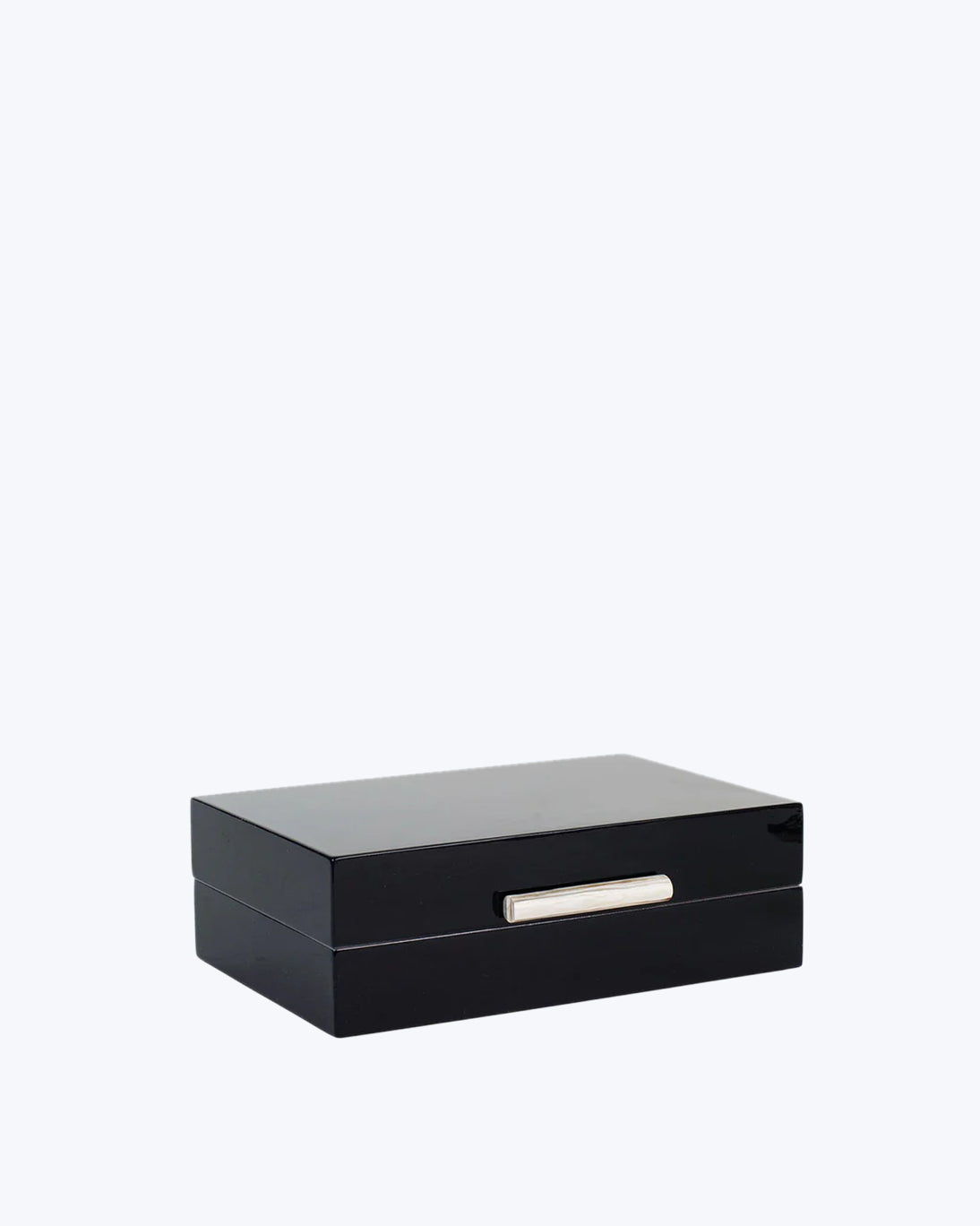 CAJA LACADA NEGRA 24X16X8CM