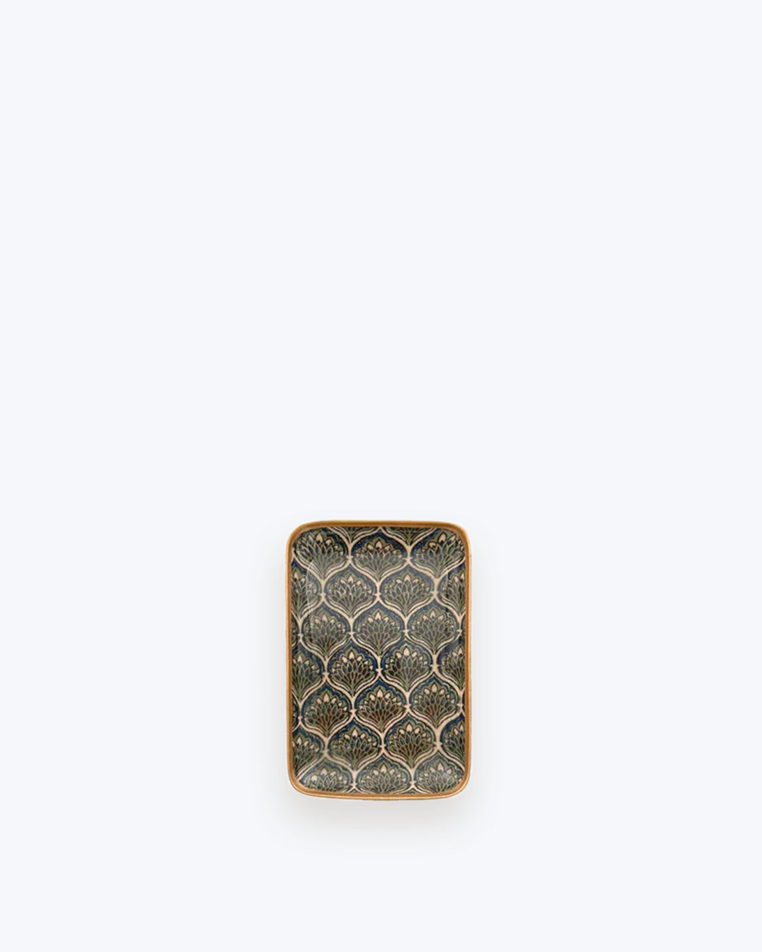 BANDEJITA ESMALTADA LES PAONS 15X10CM