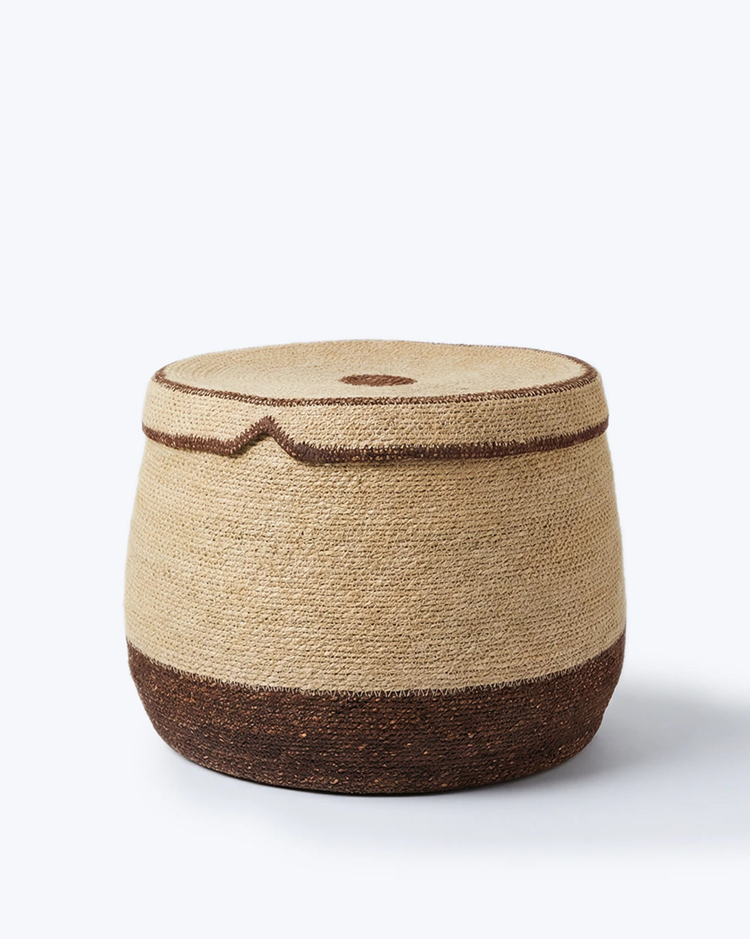 BASKET WITH LID 24X32CM PORT LOUIS