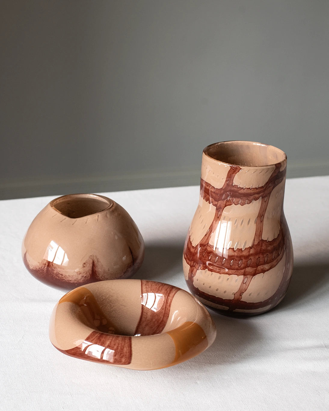 AMIMA DECORATIVE VASE 21X14 CM