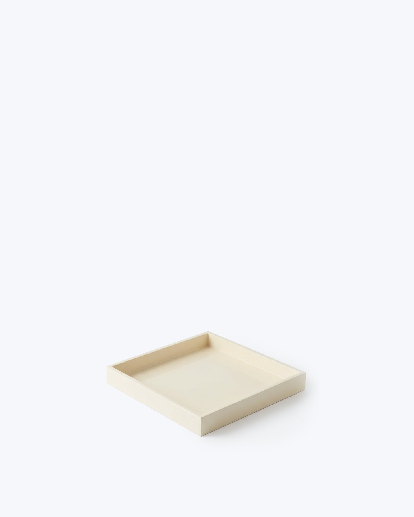 BANDEJA LACADA HUESO 20X20CM