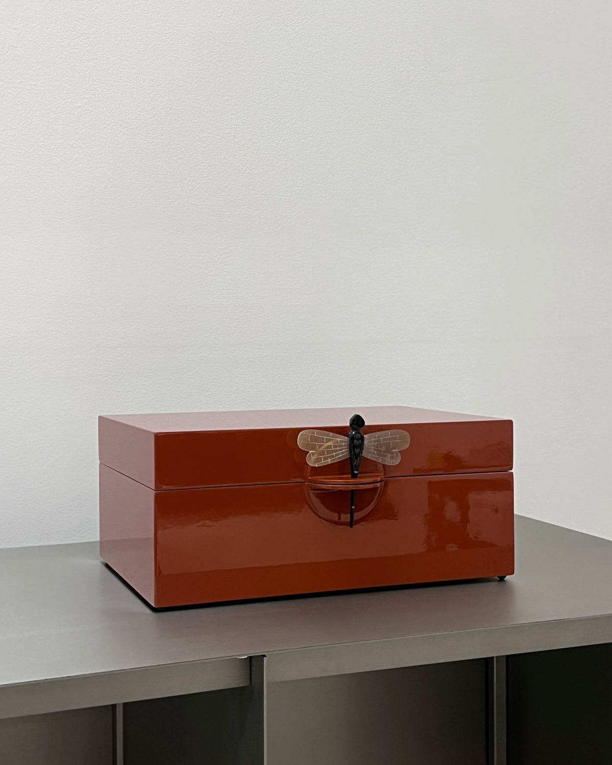CAJA LIBELULA ESMALTADA XL RUST