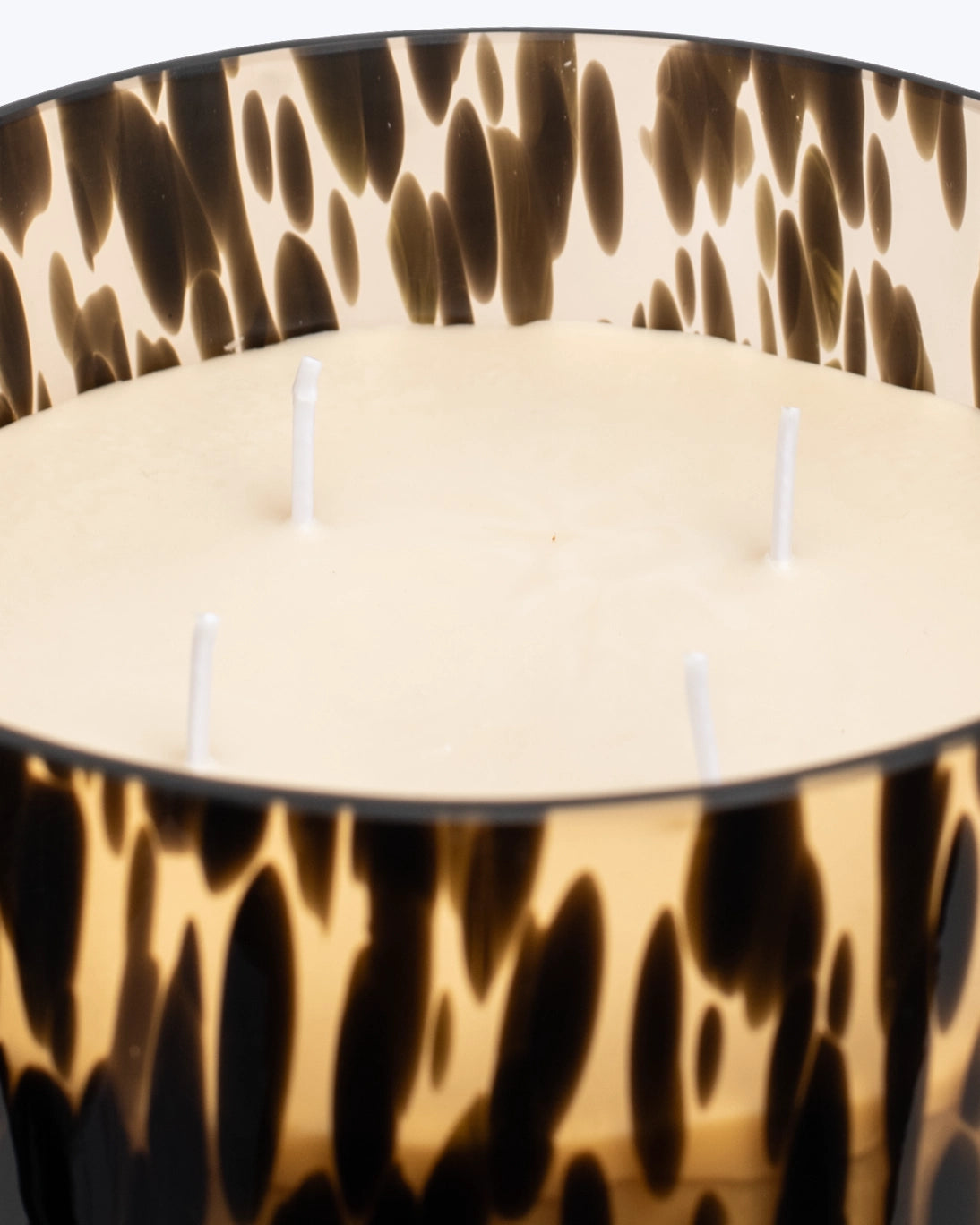 LEOPARD AROMATIC CANDLE 12X12CM