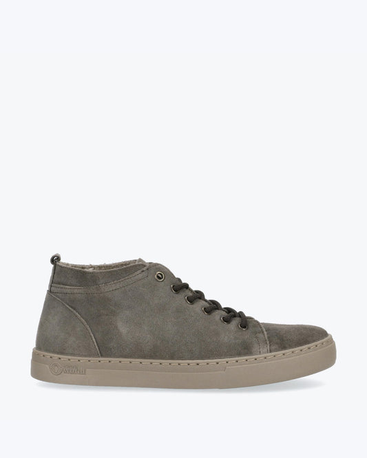 WOOL SUEDE MIDDLE BOOT